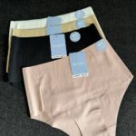 Besiūlės aukšto liemens kelnaitės Octavia