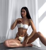 Maudymosi kostiumėlis su gėlėmis Flower